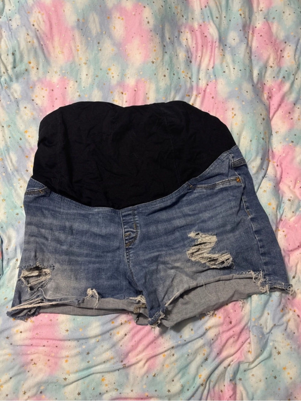 Maternity Jean Shorts L/XL